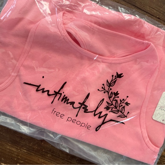 NEW! Free People Hayley Racerback Brami Crop Top - Picture 2 of 6